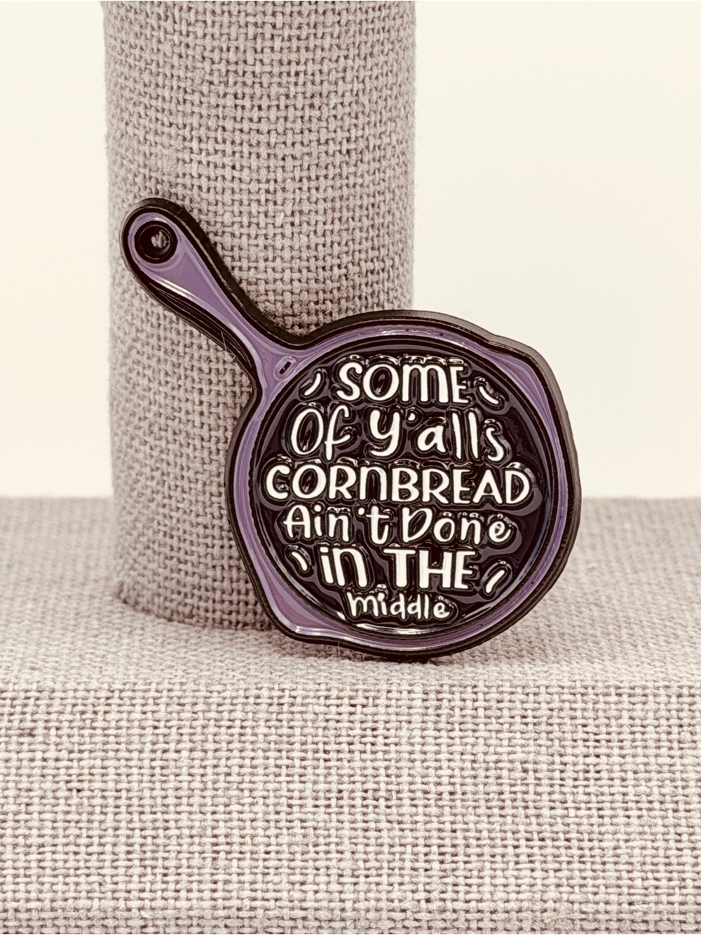 Cornbread Funny Pin